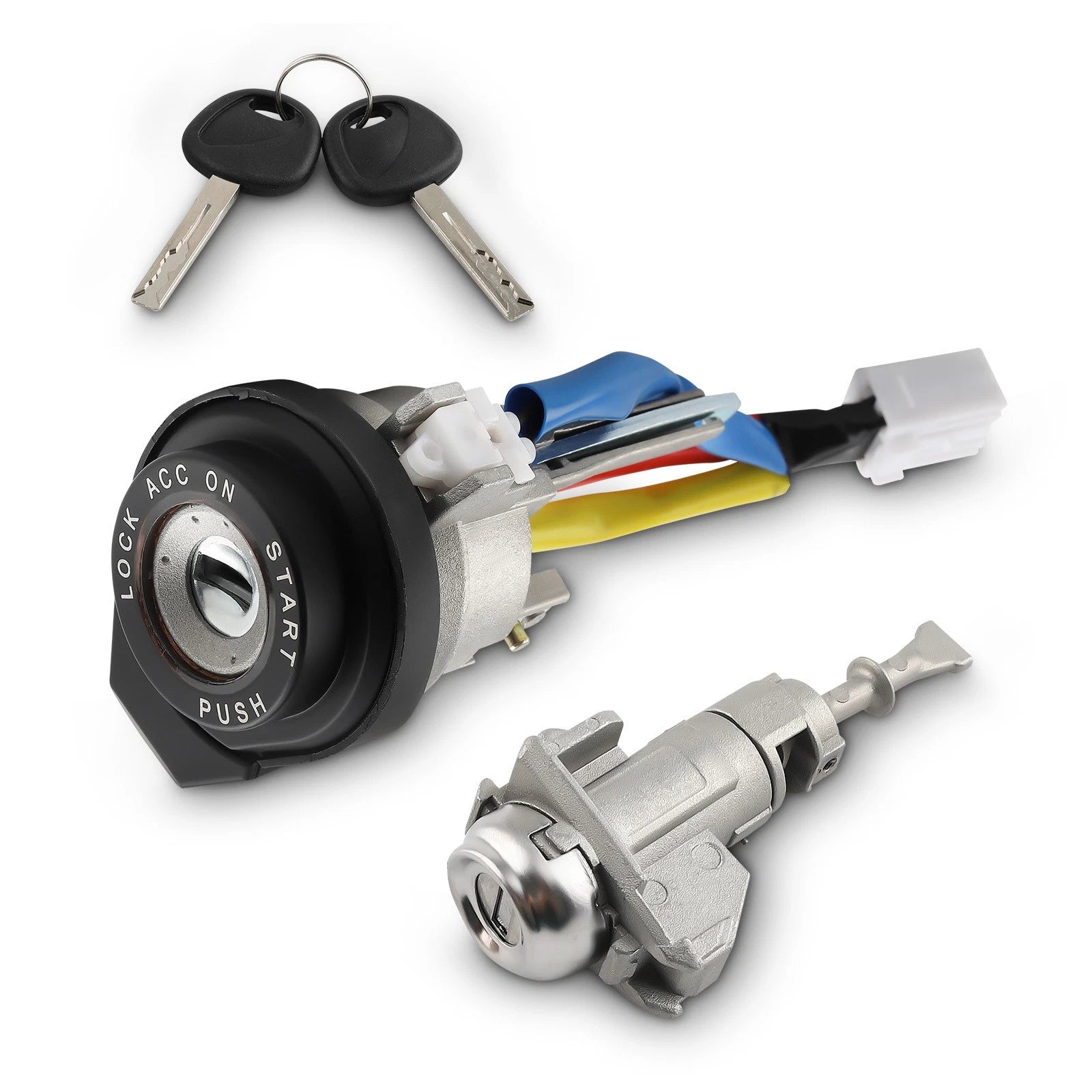 Ignition Switch with 2 Keys for Optima (2011–2015) + Door Lock Cylinder