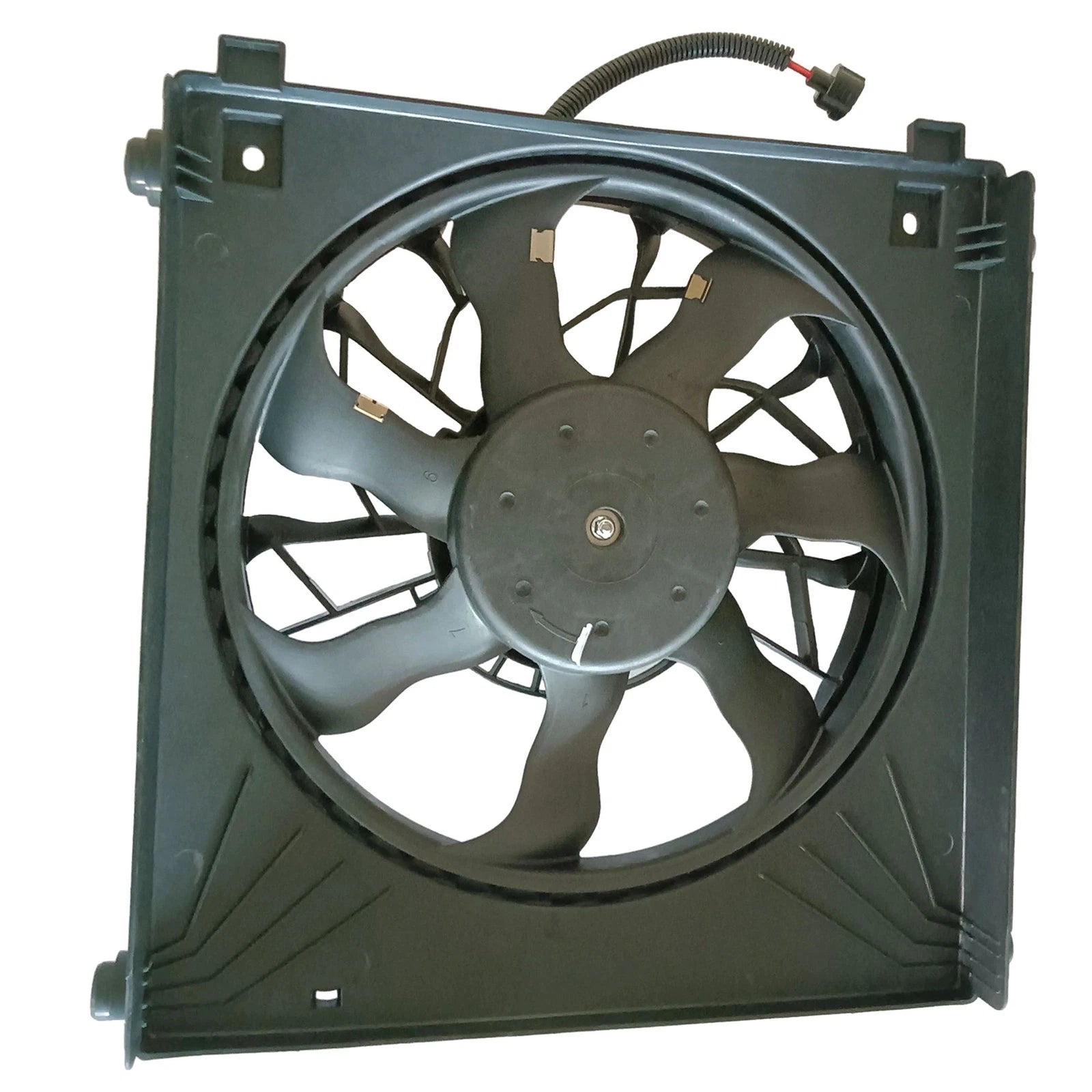 Left Side Engine Radiator Cooling Fan with Shroud for Tesla Model S (2012–2020)