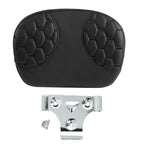 Black Passenger Sissy Bar Backrest for Harley Electra Street Road King (2009-2023)
