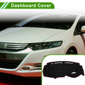 Dashboard Cover Mat for Honda Insight (2009–2014) Sun Protector Black Red