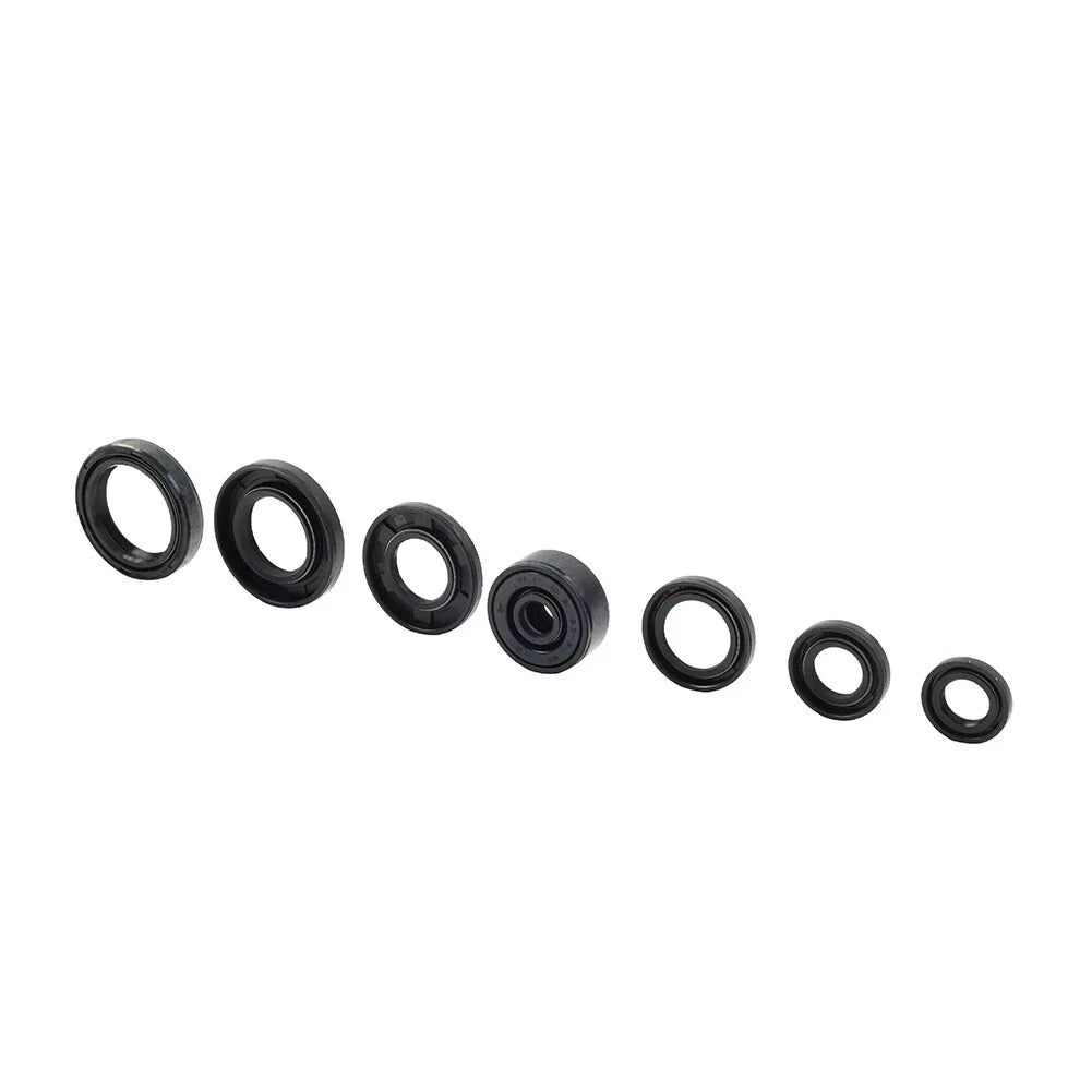 7 x Engine Oil Seal Kit for Yamaha DT200R, DT200WR (1988-1996)
