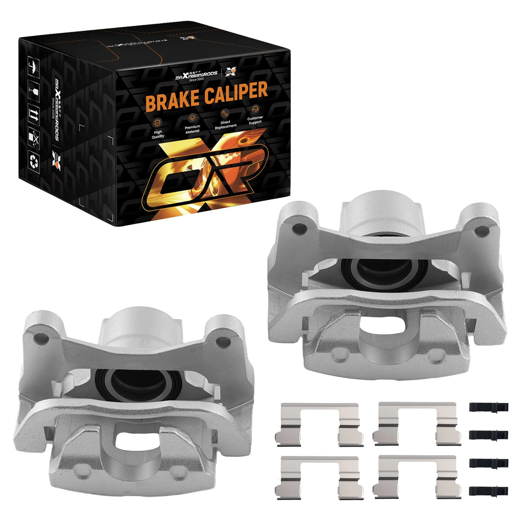 Set of 2 Front Left and Right Brake Calipers for Jeep Cherokee KL (2014–2018) 18-B5529