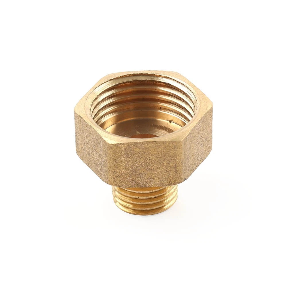Brass G 1/2 Female to G 1/4 Male Pipe Reducer Adapter Fitting