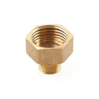 Brass G 1/2 Female to G 1/4 Male Pipe Reducer Adapter Fitting