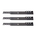 Set of 3 Mulching Mower Blades for Sears Craftsman 50" Cut (Fits 137380)