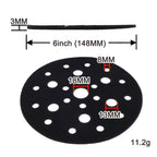 Set of 2 Grinding Pad Protectors for 6 Inch (25 Hole)