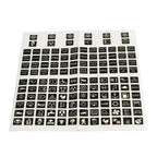 132pcs Switch Sticker Labels Decal for Car Marine Accessory Parts