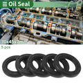 Set of 5 Oil Seal TG4 Lip Seal Ring NBR Rubber 30x45x7mm