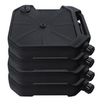 Set of 4 Oil Drain Pans for Kawasaki Ninja 650 (2 Gallon)