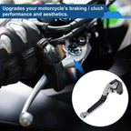 Brake Clutch Levers for Honda NC700/NC750 S/X (1 Pair, Titanium Black)