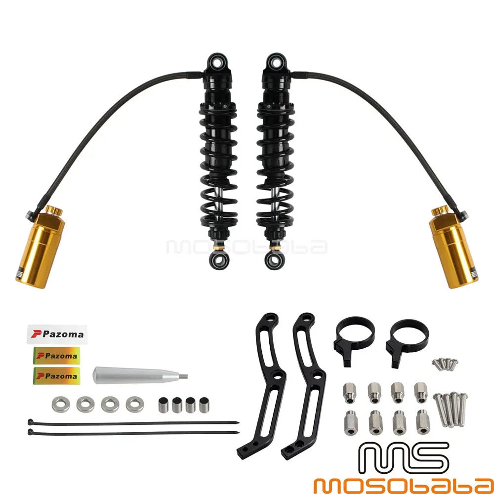 Remote Reservoir Suspension Shocks for Harley Touring FLTRX FLHR FLTRXSE (2014-2023)