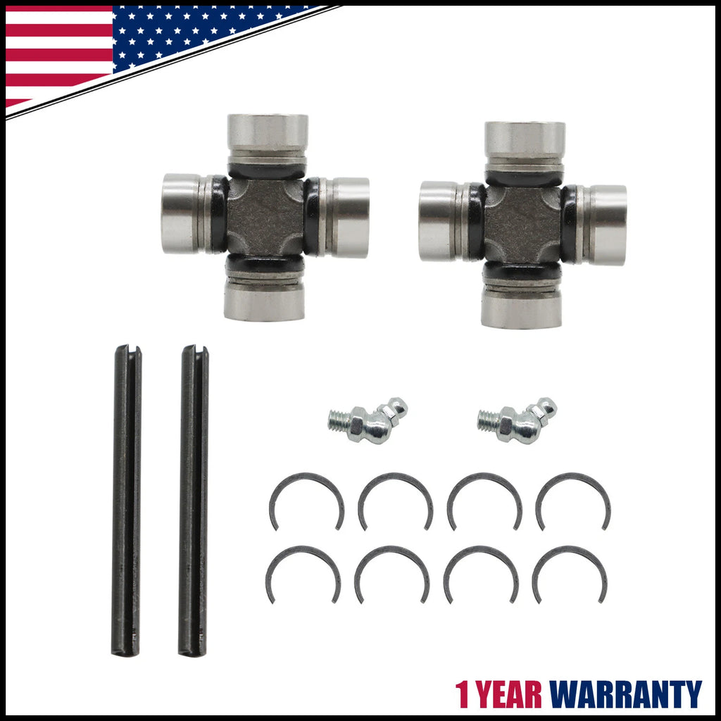 2 Front Prop Shaft U-Joint for Polaris RZR Ranger Sportsman 1000 900 800