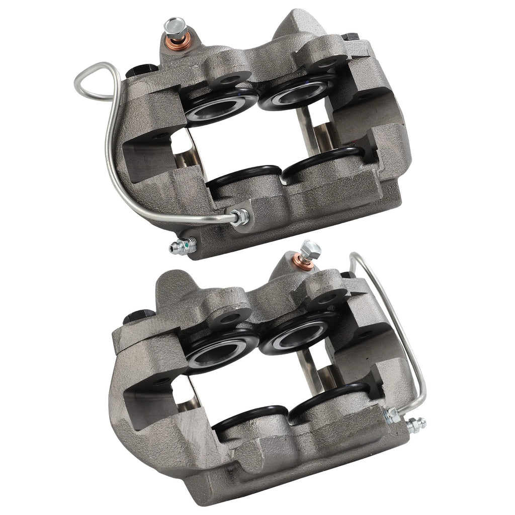 Set of 2 Brake Calipers for Ford Mustang (1965–1966) Cast Iron