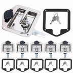 Set of 6 Trailer Door Latch T-Handle Locks for RV Truck Tool Box