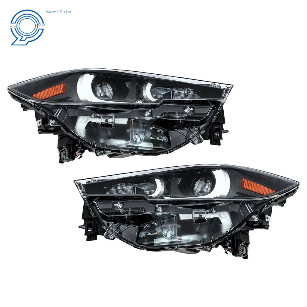 Clear Lens Pair for Mazda CX-5 (2022–2024) Full LED Headlights Assembly