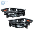Clear Lens Pair for Mazda CX-5 (2022–2024) Full LED Headlights Assembly