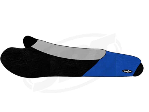 Polaris SLH/SLX/PRO 1200 Seat Cover Set (1998–2001) - Black/Gray/Royal Blue