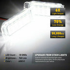 2X LED License Plate Light for Ford Explorer Fusion Fiesta Escape
