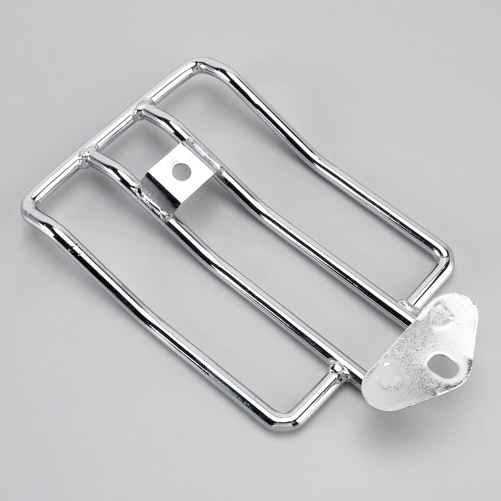 Chrome Solo Seat Luggage Rack for Harley Sportster XL 883 1200 (2004–2022)