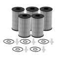 Set of 5 Engine Oil Filters for Lexus Toyota (StdAsp CVT) - Wix XP