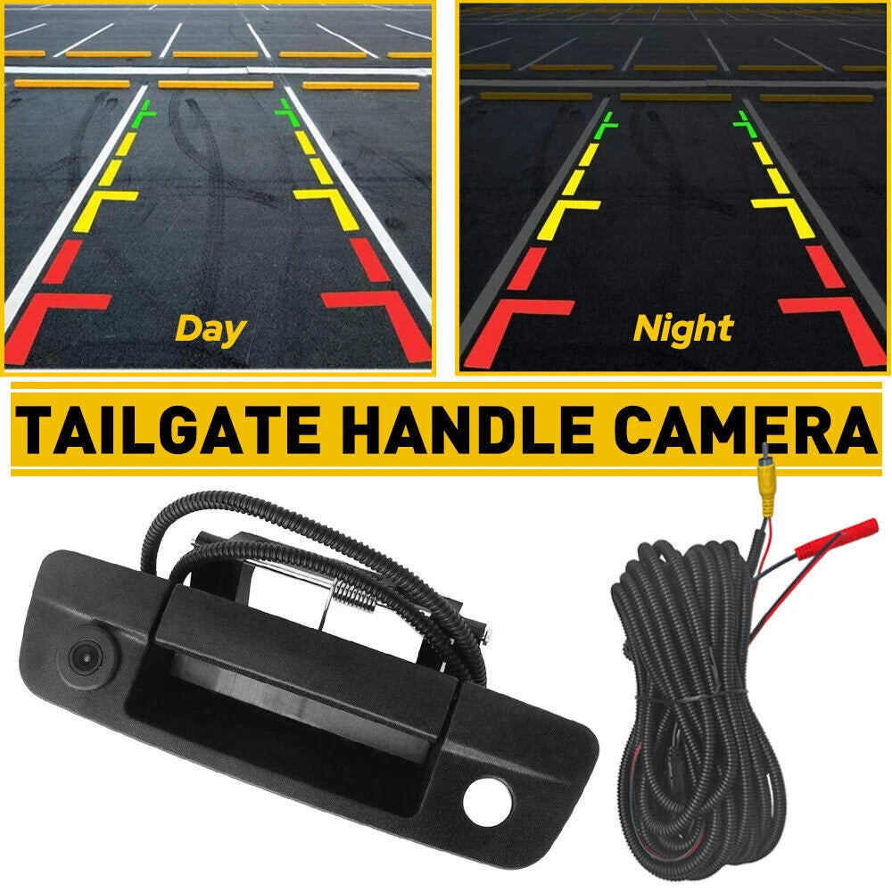 Tailgate Handle Backup Camera for Dodge Ram 1500 2500 3500 (2009–2017)