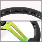 35cm Deep Dish Neo Chrome Steering Wheel for NRG