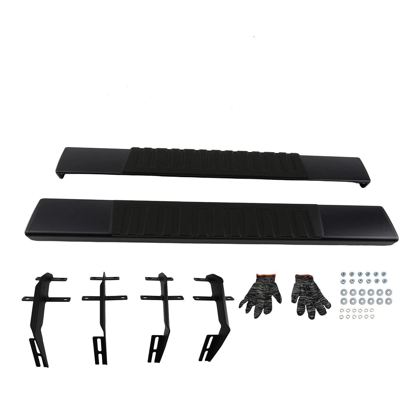 Set of 2 Aluminum Running Boards for Ford F150 Regular Cab (2015–2026)