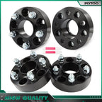 Set of 4 Wheel Spacers 1.5" 5x110 M12x1.5 65.1mm for Chevrolet HHR (2006–2011)