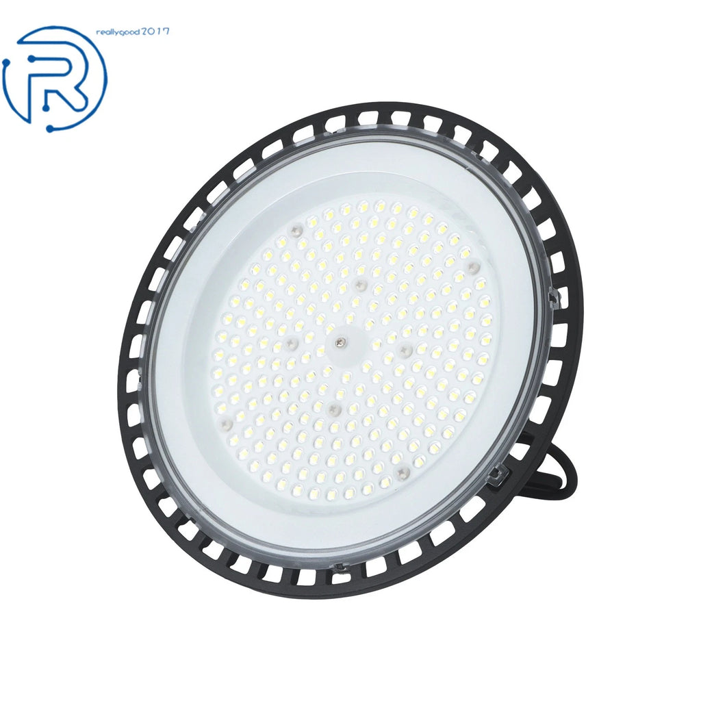 Set of 4 LED High Bay Lights 150W 5000K 18000LM UFO