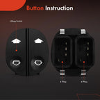 Power Window Switch for Ford Fusion (2006-2012) Fiesta Ka (2001-2008)