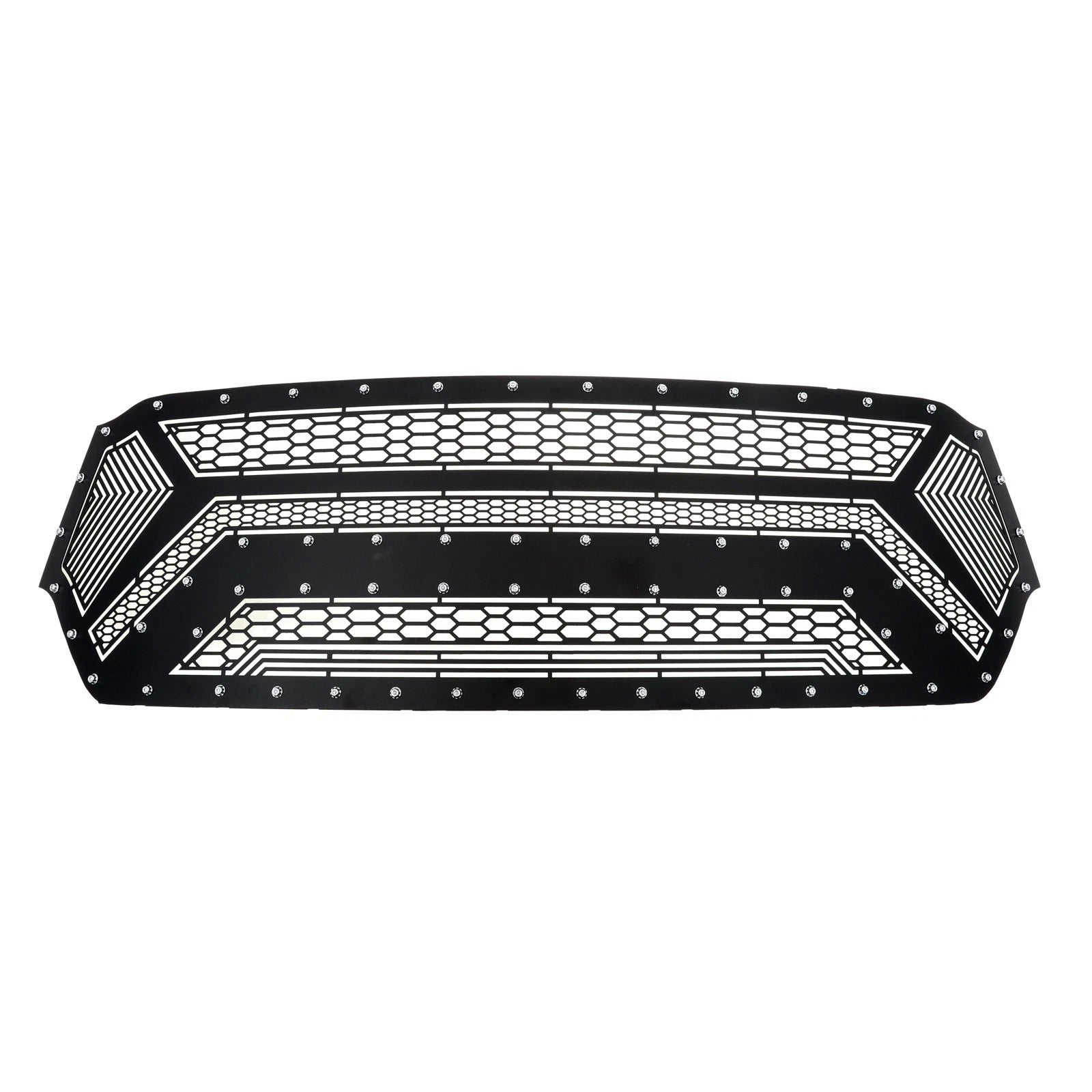 Stainless Black Laser Cut Grille Insert for Ram 1500 Laramie (2019–2024)