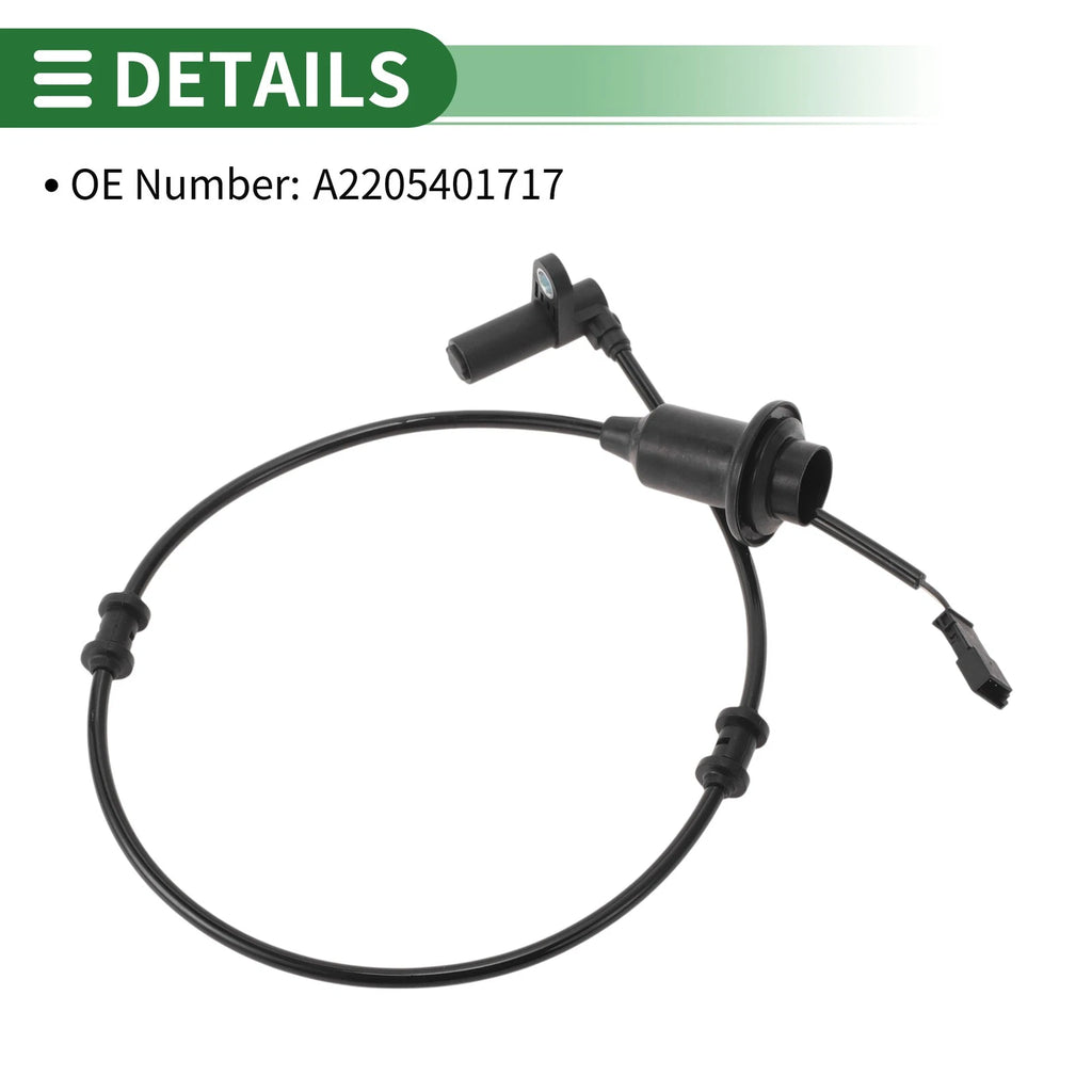 ABS Wheel Speed Sensor No.A2205401717 for Mercedes-Benz W220 (1998–2005)