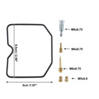 Carburetor Repair Kit for Suzuki Eiger LTF400 LTF400F (2003–2007)