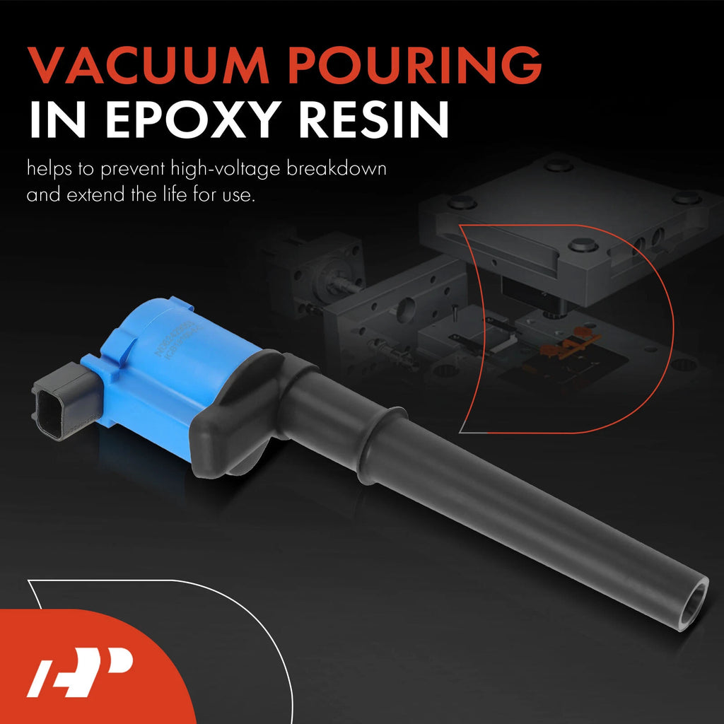 8x Blue Ignition Coil for Ford Mustang (1999-2014)