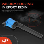 8x Blue Ignition Coil for Ford Mustang (1999-2014)