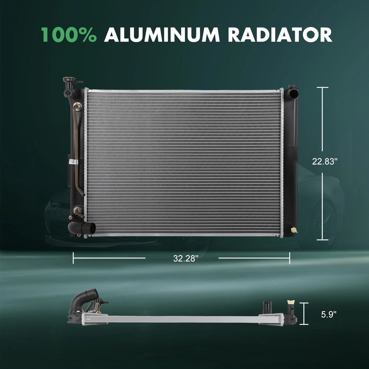 Aluminum Radiator for Lexus RX330 (2004–2006)
