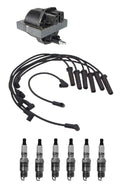 Ignition Wires & 1 Coil 6 Spark Plugs Kit for Buick Century, GMC Sonoma