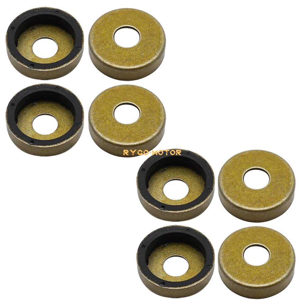 8pcs A Arm Dust Cover Seal Caps for Yamaha Breeze 125 YFA-1 (1989–2004)