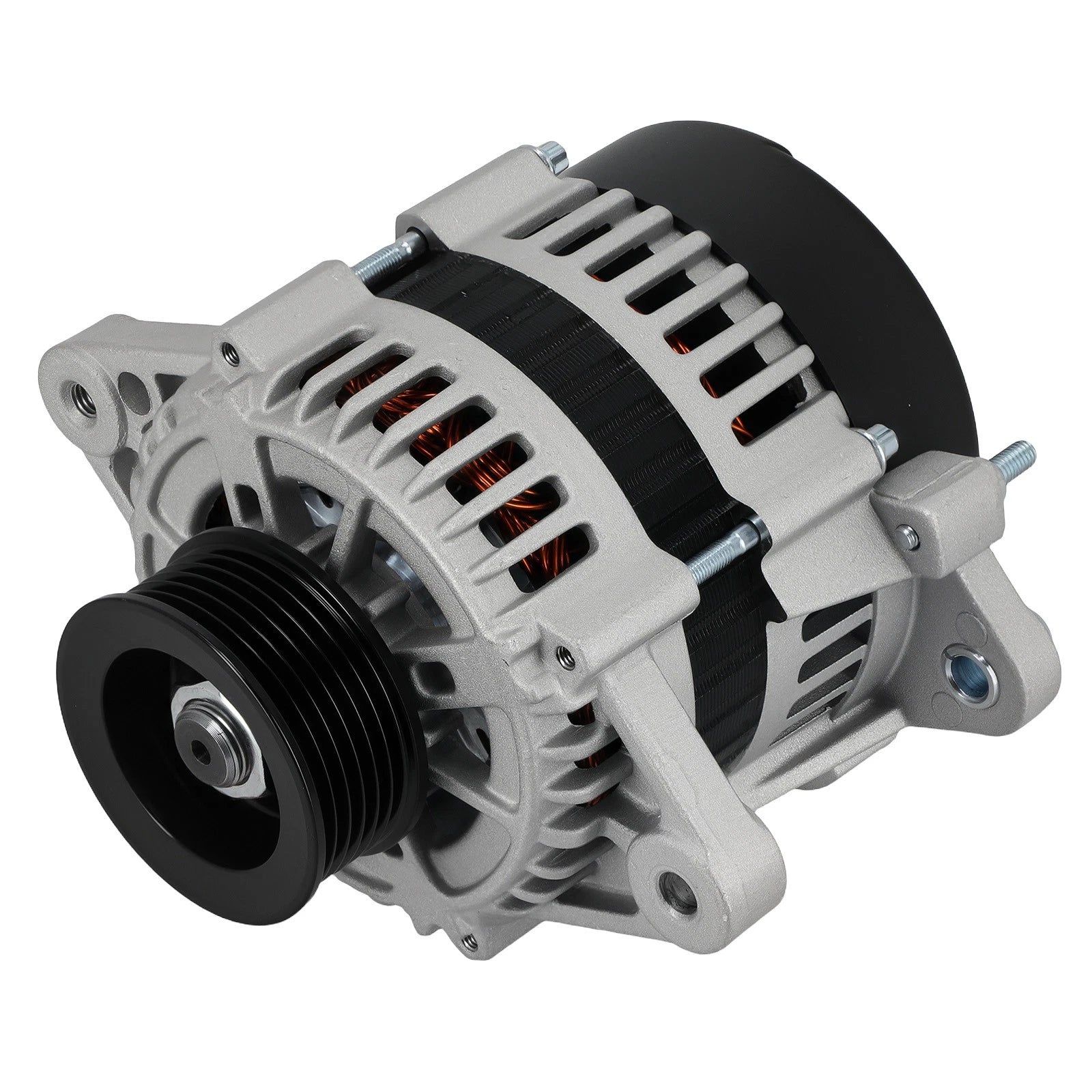 70A 6-Groove Alternator for Mercruiser 4.3L 5.7L (1998-Up) 862031T 19020601 8460