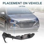 1pc Left Front Bumper Retainer Bracket No. 5211647010 for Toyota Prius (2004–2009)