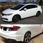 Set of 4 Splash Guards for Honda Civic Sedan/Coupe (2012-2015)