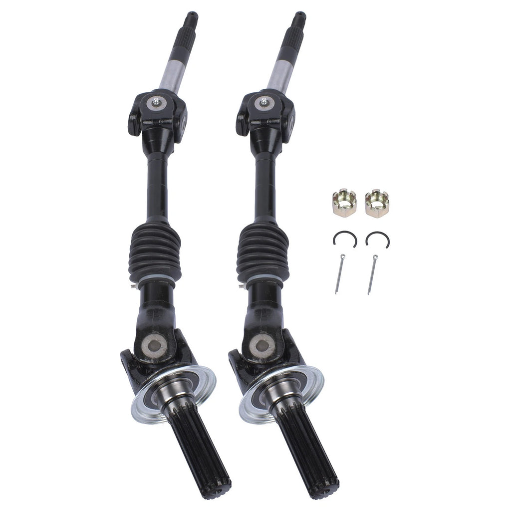 Pair Complete Rear Axle for Kawasaki Mule 2510 3000 3010 4000 4010
