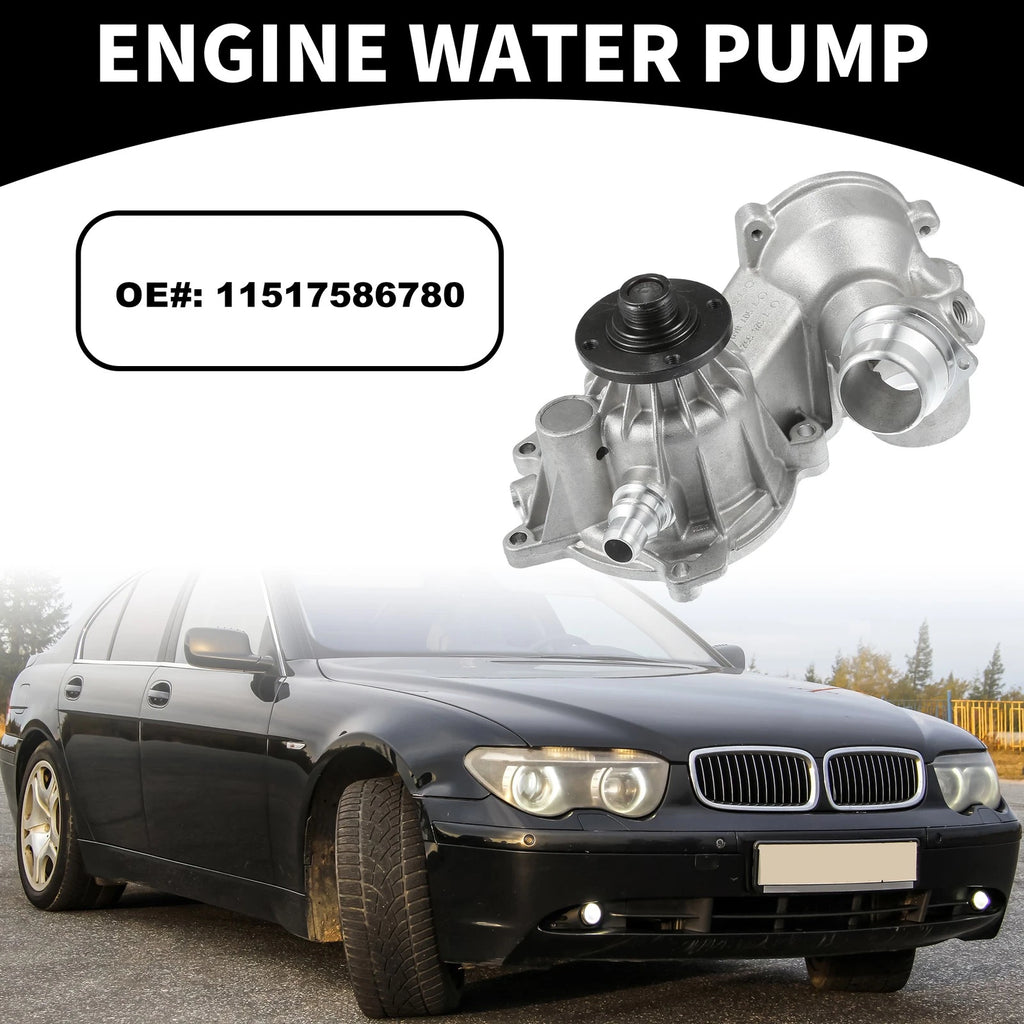 Water Pump for BMW 745i, 745Li (2002–2003) No. 11517586780