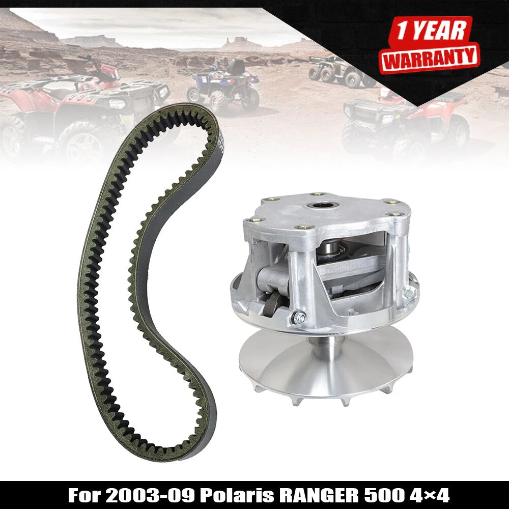 Complete Primary Drive Clutch with Belt for Polaris Ranger 500 (1999â2009)