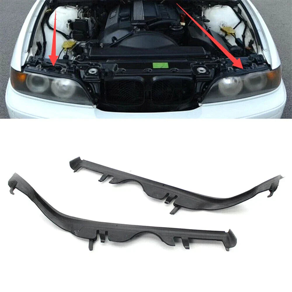 Front Left & Right Headlight Gaskets for BMW 5 E39 525i 528i 530i 540i M5