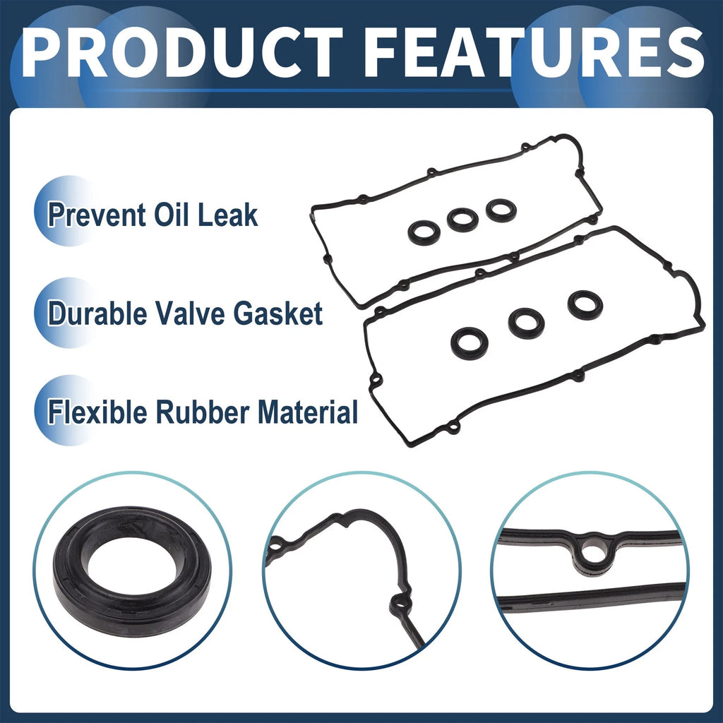 Valve Cover Gasket Set for Hyundai Santa Fe (2003–2006) VS50641R