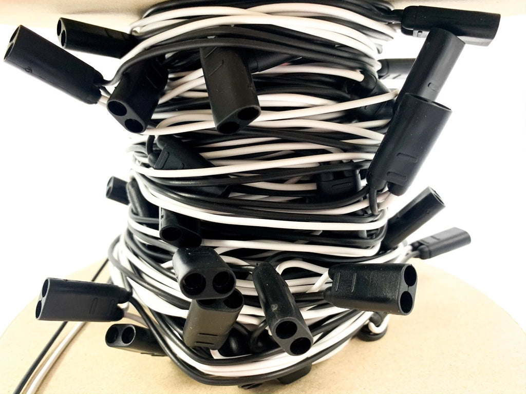 12" Wire Harness with Bullet Plugs for LED Side Marker Trailer Lights (1999)