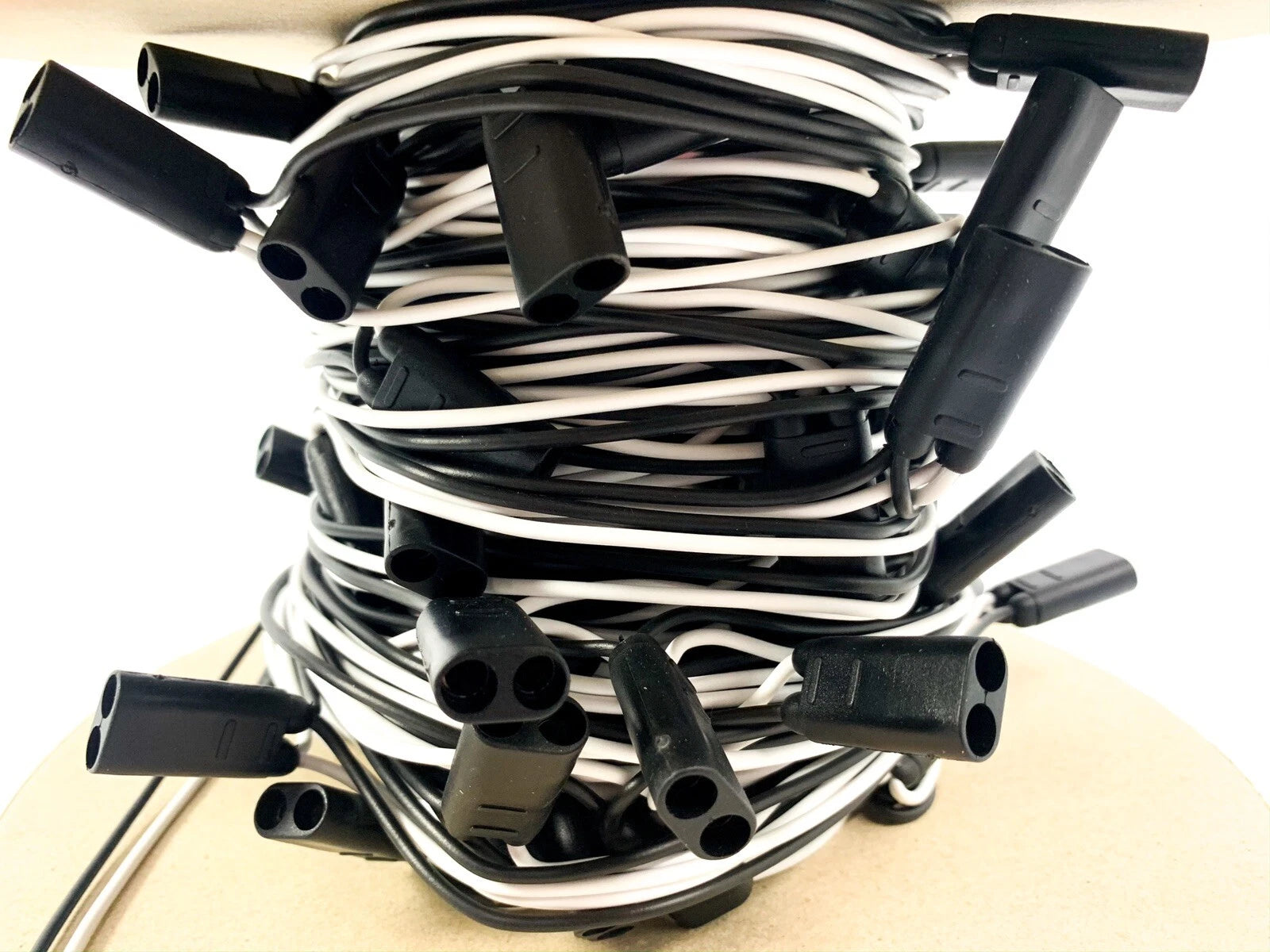 12" Wire Harness with Bullet Plugs for LED Side Marker Trailer Lights (1999)