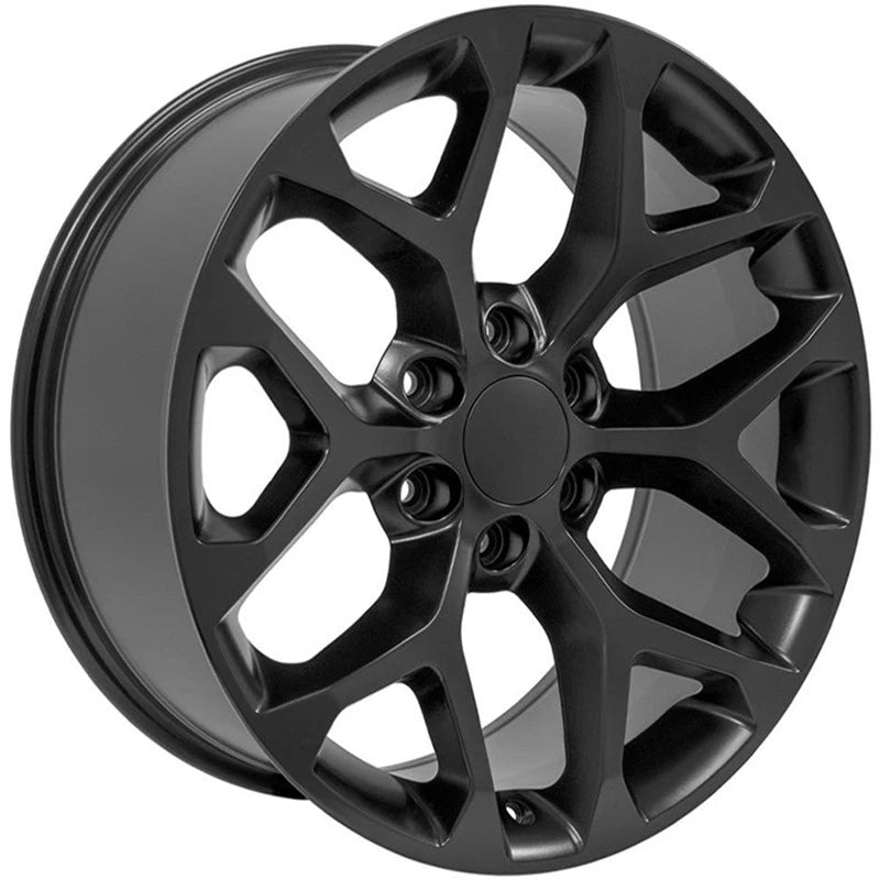 20 Inch Satin Black Wheel Replacement for 2003-2014 Chevy Express 1500
