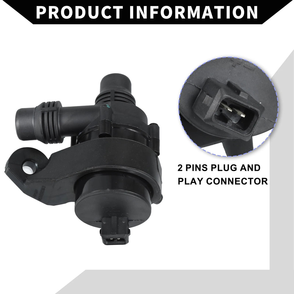 Auxiliary Cooling Water Pump for BMW 745i (2002–2005) No. 64116907811